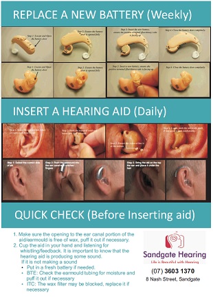 Hearing Aid Management Poster